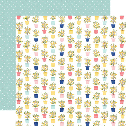 Lemonade Collection Paper Pack 12"X12"