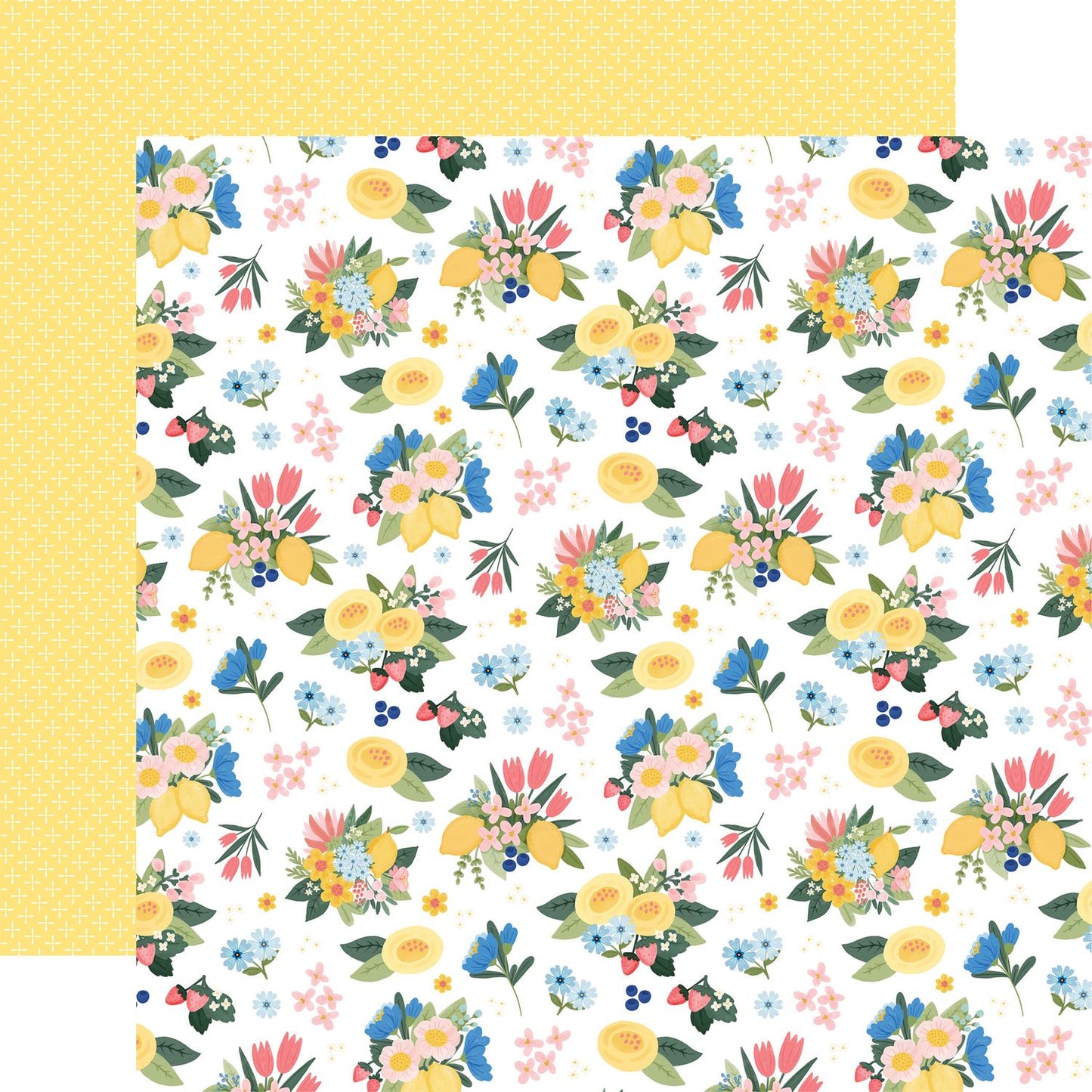 Lemonade Collection Paper Pack 12"X12"