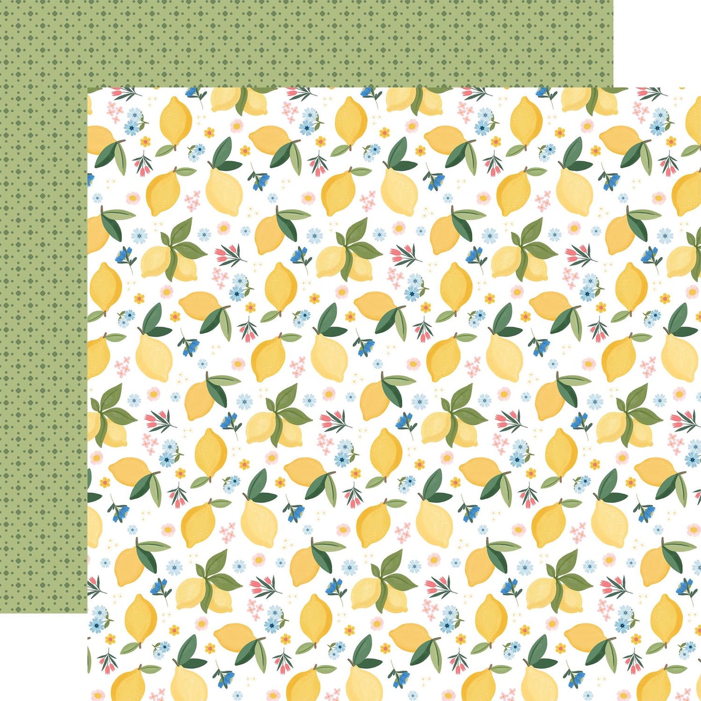 Lemonade Collection Paper Pack 12"X12"