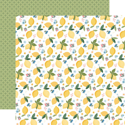 Lemonade Collection Paper Pack 12"X12"