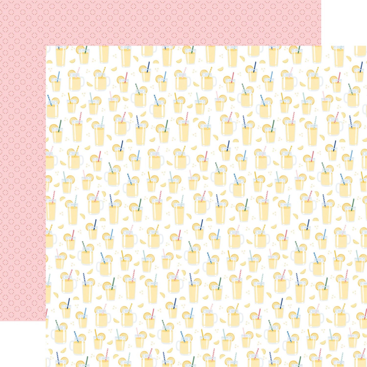 Lemonade Collection Paper Pack 12"X12"