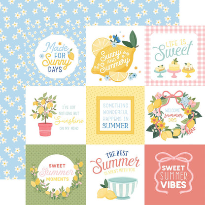 Lemonade Collection Paper Pack 12"X12"