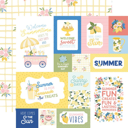 Lemonade Collection Paper Pack 12"X12"