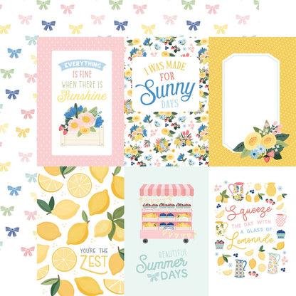 Lemonade Collection Paper Pack 12"X12"