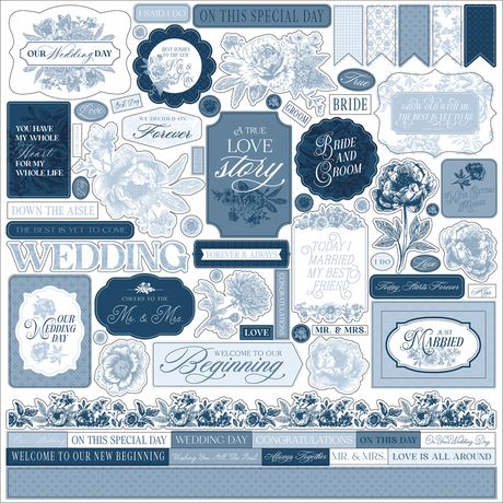 Save The Date Collection Paper Pack 12"X12"