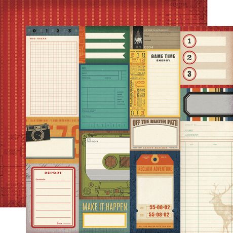 Simple Stories Collection Kit 12"X12" - Rustic Legend