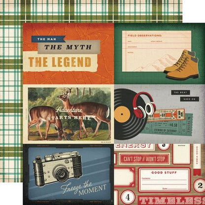 Simple Stories Collection Kit 12"X12" - Rustic Legend
