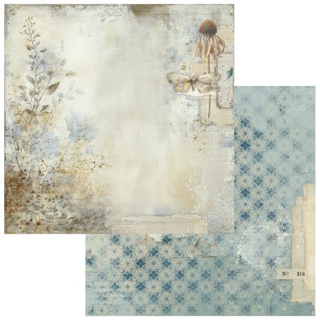 Faded Memory Lane 12x12 Collection Pack by Nuneka and Art House Whimsy