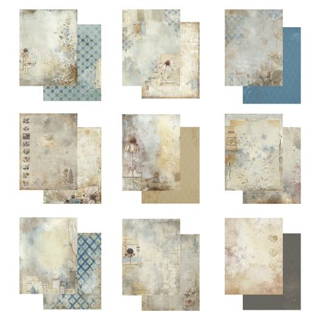 Faded Memory Lane 6x8 Collection Pack by Nuneka, and Art House Whimsy