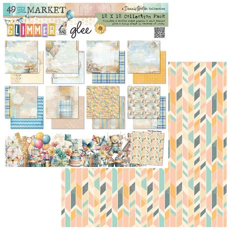 Glimmer and Glee 12x12 Collection Pack by Dennis Bruton