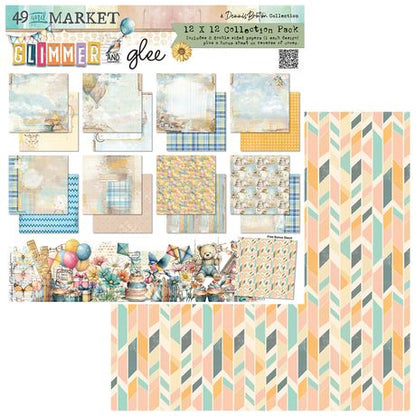Glimmer and Glee 12x12 Collection Pack by Dennis Bruton