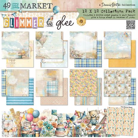 Glimmer and Glee 12x12 Collection Pack by Dennis Bruton