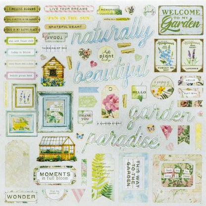 From The Garden Chipboard Set by Michelle Coleman
