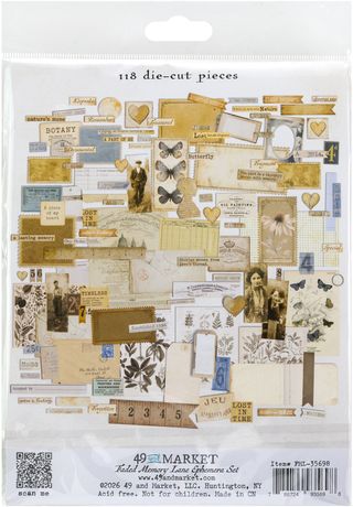 Faded Memory Lane Ephemera Set by Nuneka and Art House Whimsy