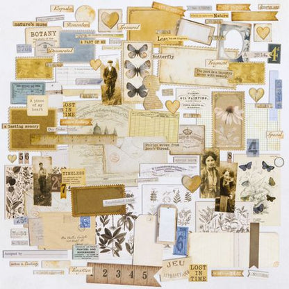 Faded Memory Lane Ephemera Set by Nuneka and Art House Whimsy