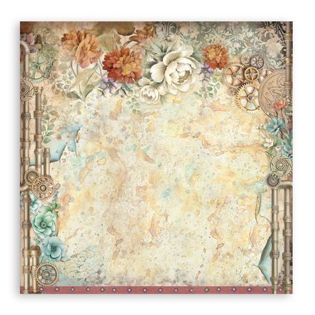 Gardens of Time - Stamperia Single-Sided Paper Pad 12"x12"