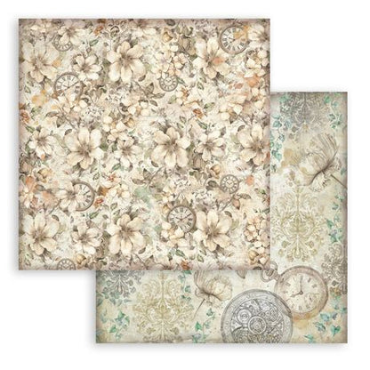 Gardens of Time - Stamperia Maxi Background Selection 12x12"