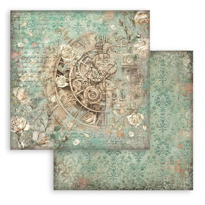 Gardens of Time - Stamperia Maxi Background Selection 12x12"