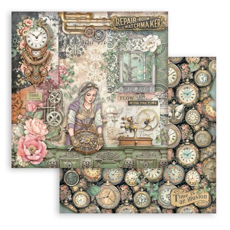 Gardens of Time - Stamperia Collection 12x12"