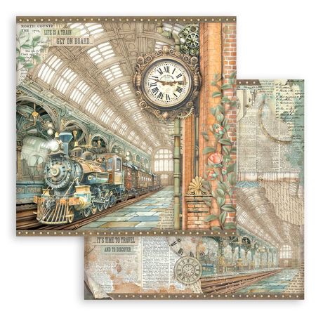 Gardens of Time - Stamperia Collection 12x12"