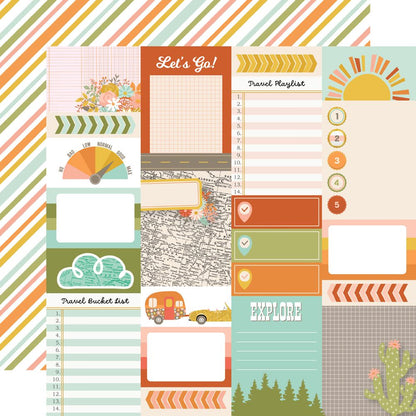Simple Stories Collection Kit 12"X12" - Open Road
