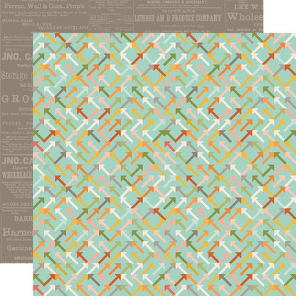 Simple Stories Collection Kit 12"X12" - Open Road