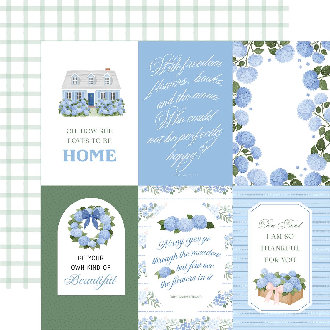 Flower Shoppe Collection Paper Pack 12"X12"