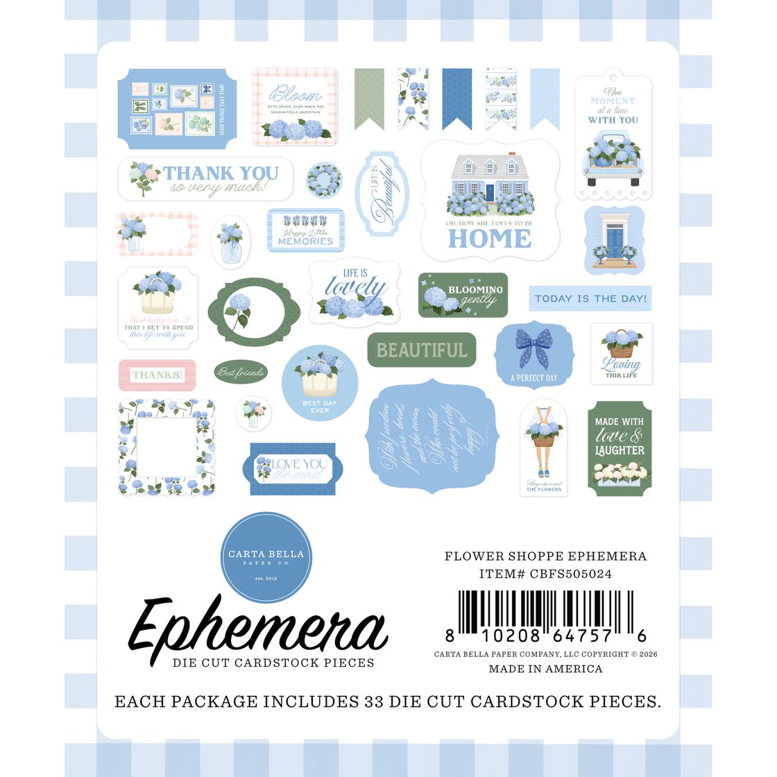 Flower Shoppe Ephemera - Icons