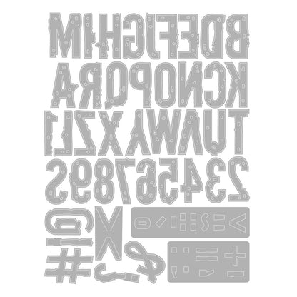 Sizzix Thinlits Die Set - Typography by Seth Apter