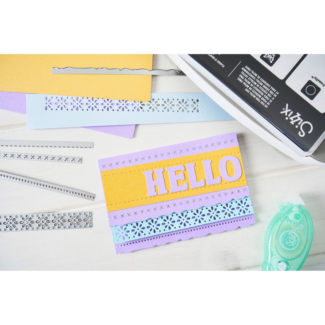 Sizzix Thinlits Die Set - Page Edges by Eileen Hull