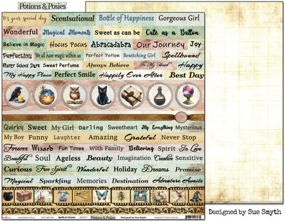 Bee Arty - Potions & Posies Collection by Sue Smyth