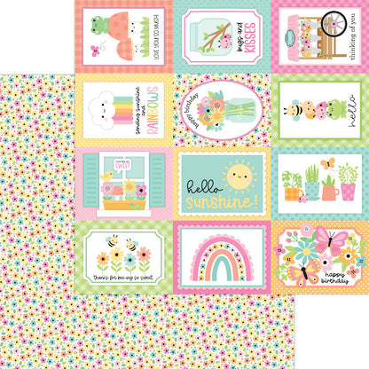 Doodlebug Double-Sided Paper Pack 12"X12" - Butterfly Kisses