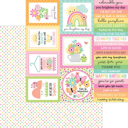 Doodlebug Double-Sided Paper Pack 12"X12" - Butterfly Kisses