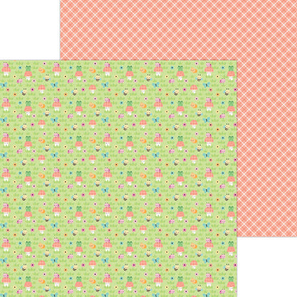 Doodlebug Double-Sided Paper Pack 12"X12" - Butterfly Kisses