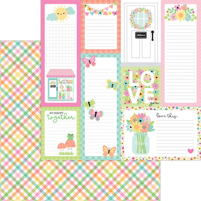 Doodlebug Double-Sided Paper Pack 12"X12" - Butterfly Kisses