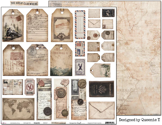 Bee Arty - The Great Elsewhere Collection by Queenie Y