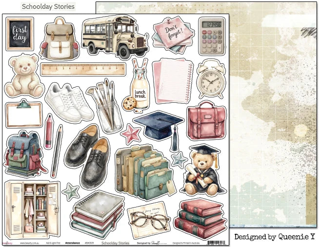 Bee Arty - Schoolday Stories Collection by Queenie Y