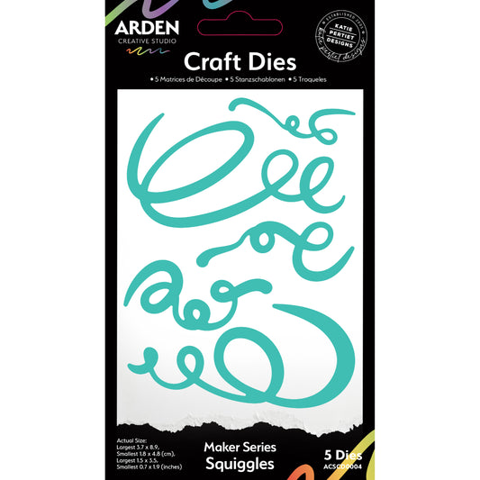 Arden Creative Studio Maker Series Squiggles - Craft Die Set
