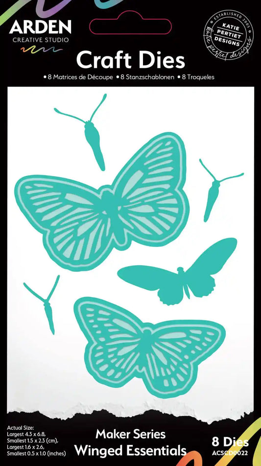 Maker Series - Winged Essentials - Craft Die Set