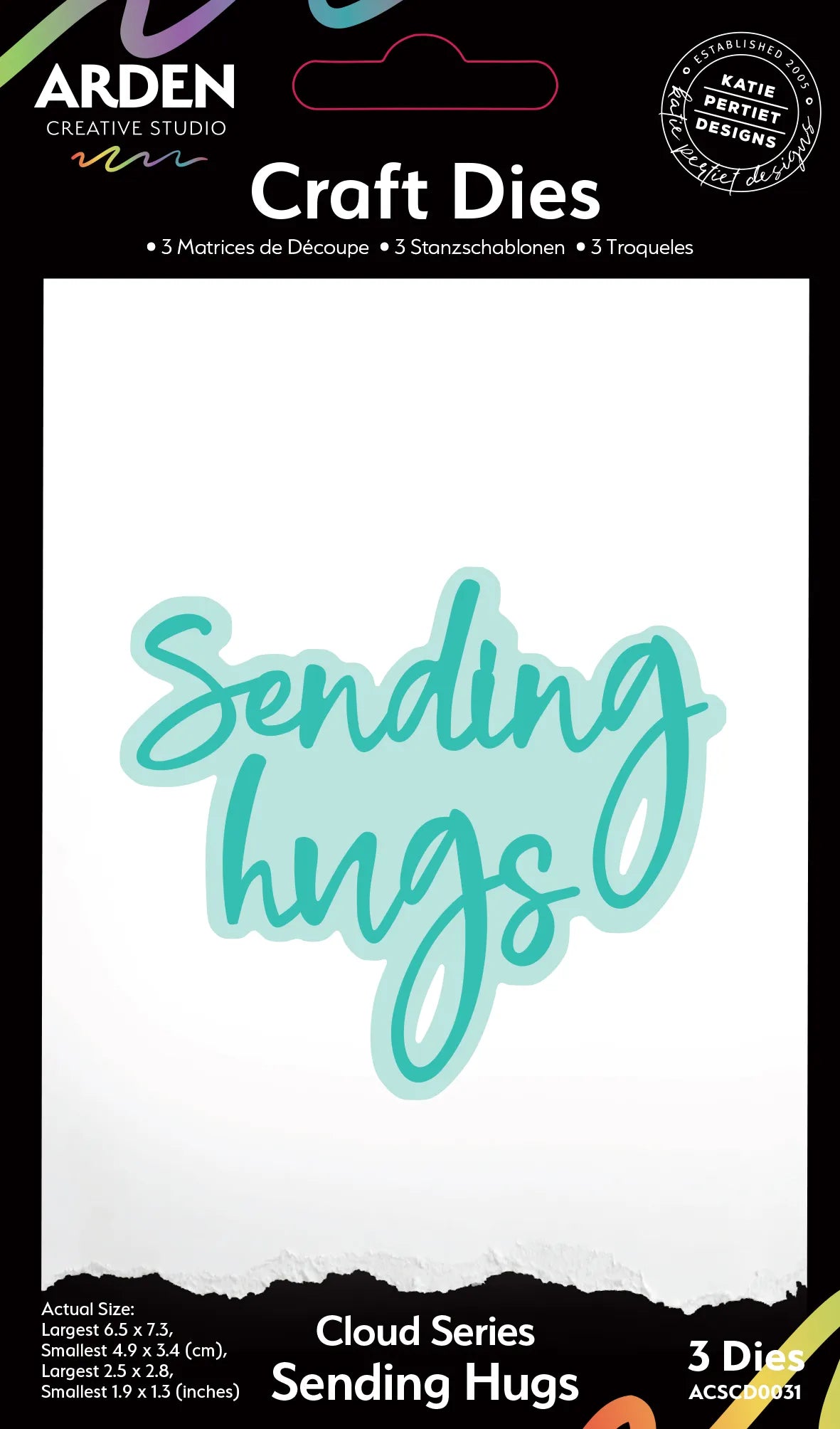 Cloud Series - Field Notes - Sending Hugs - Craft Die Set