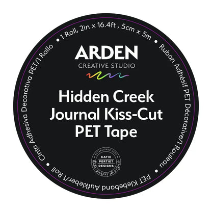 Hidden Creek Journal Kiss-cut PET Tape