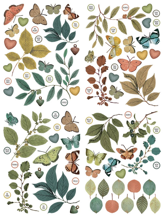 Amber Ledgers Foliage Laser Cuts - Designed by Katie Pertiet Designs