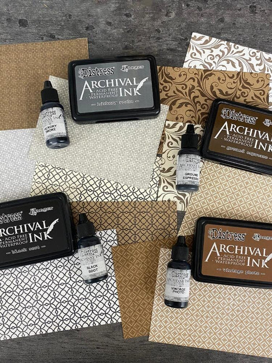 Tim Holtz Distress® Archival Ink™ 4-pack