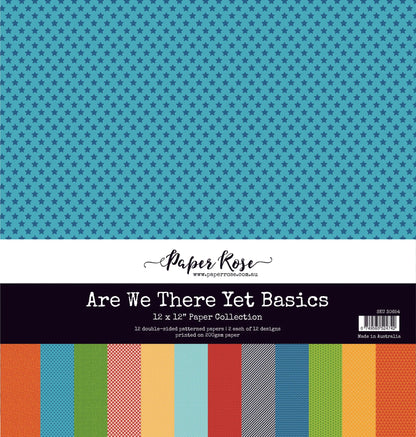 Are We There Yet Basics 12x12 Paper Collection