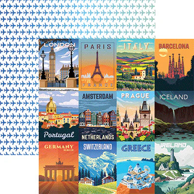 Around The World Collection 12"X12"