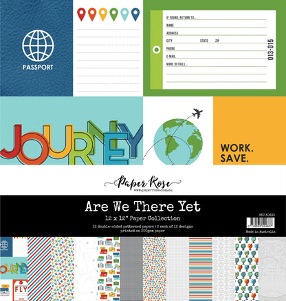 Are We There Yet 12x12 Paper Collection