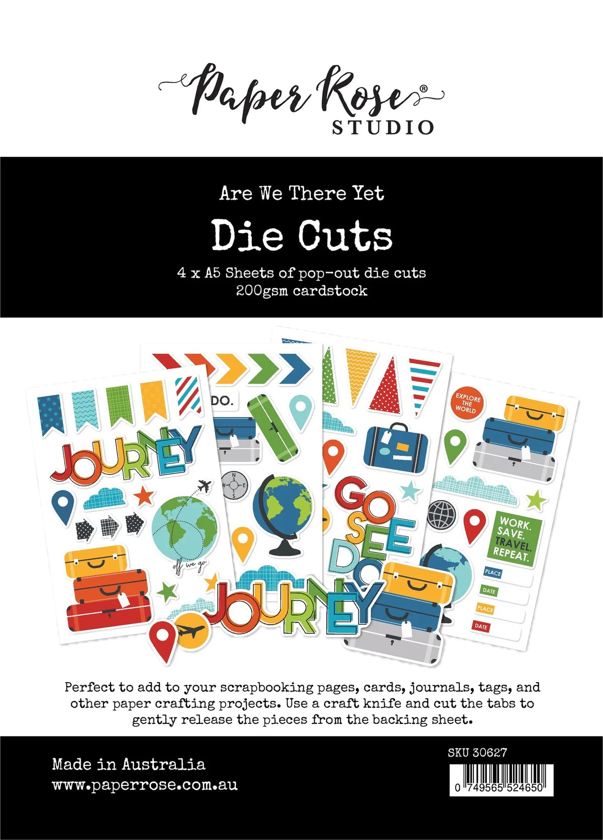 Are We There Yet Die Cuts