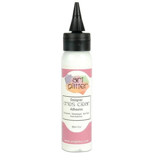 Art Glitter Designer Dries Clear Adhesive 2oz/60ml