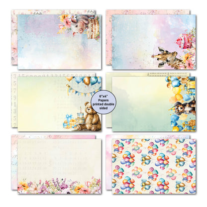 3Quarter Designs - Birthday Wishes - 6x4 Card Pack