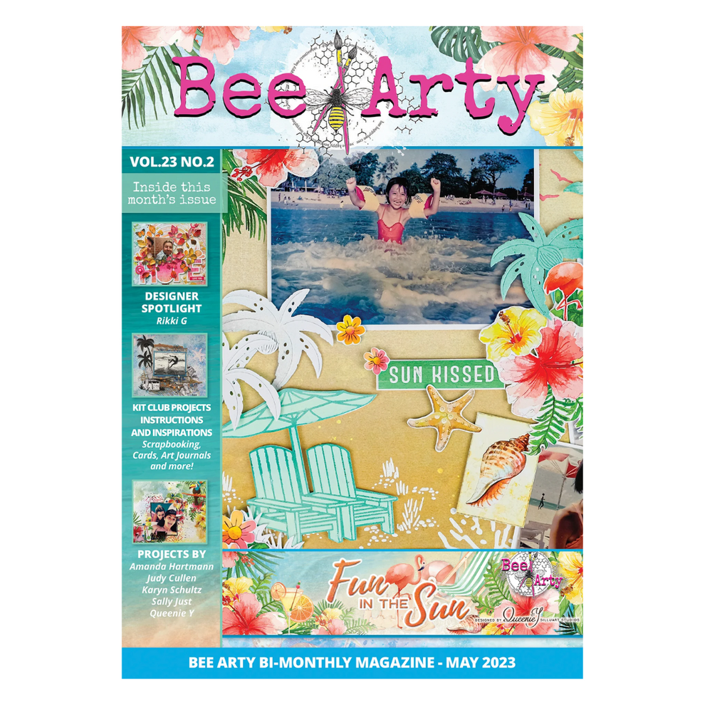 Bee Arty - Kit Club Magazine - Fun In The Sun – Captured Hearts Australia